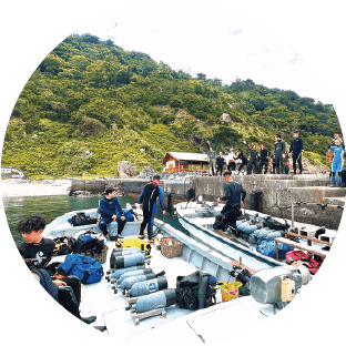 イベントや別動隊として動くときに使う、二つの船。